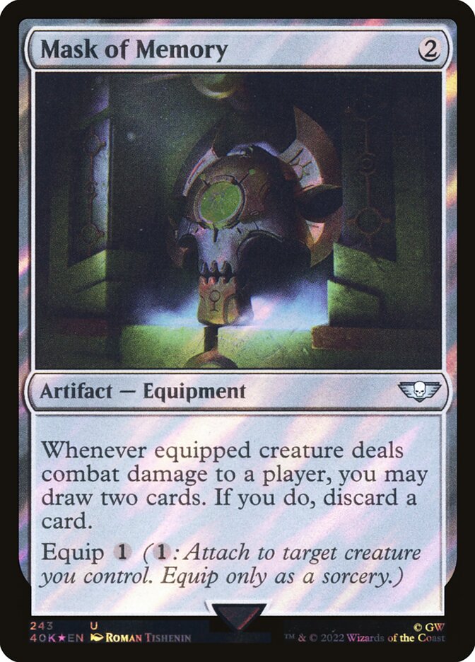 Mask of Memory — Warhammer 40,000 Commander 243★/617