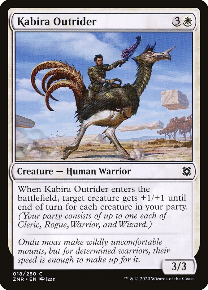 Kabira Outrider — Zendikar Rising 18/406