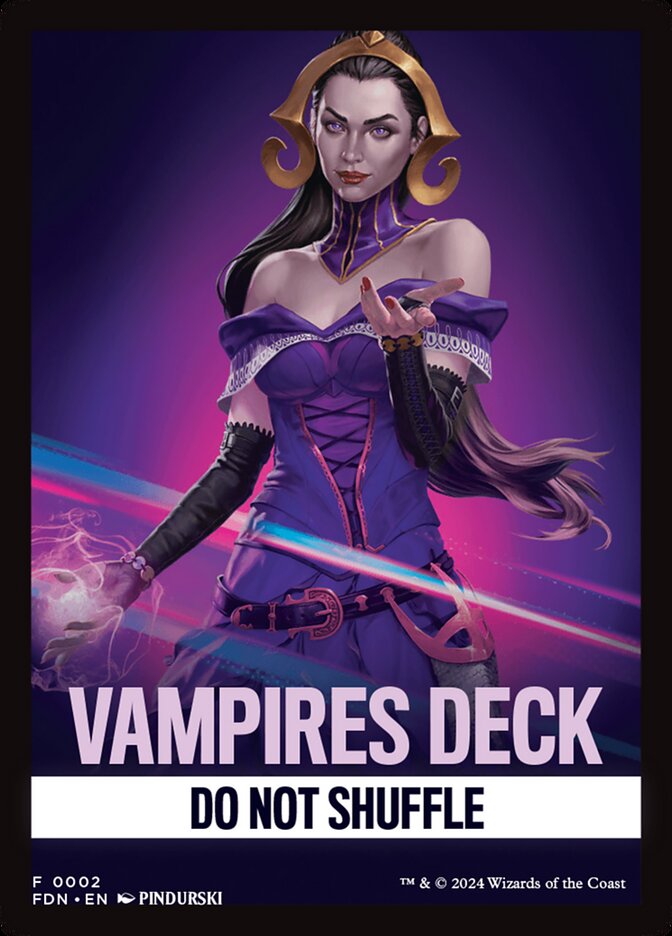 Vampires — Foundations Front Cards 2/10