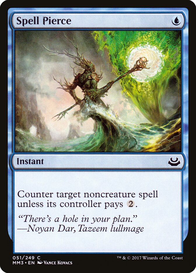 Spell Pierce — Modern Masters 2017 51/249
