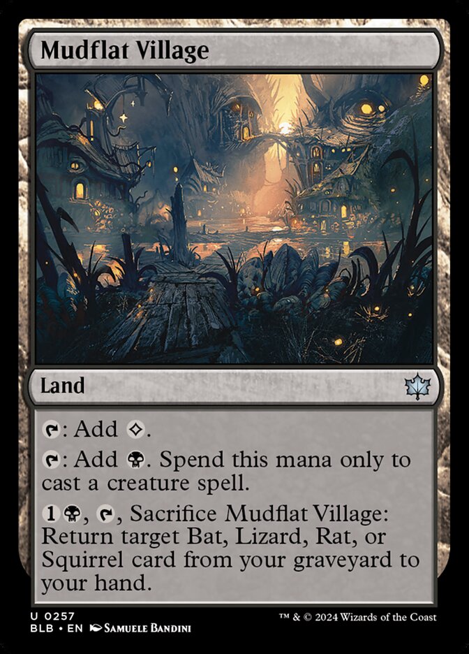 Mudflat Village — Bloomburrow 257/398