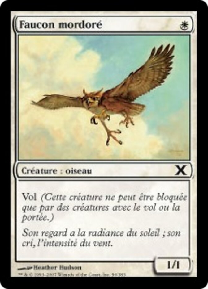 Faucon mordoré — Tenth Edition 50/510