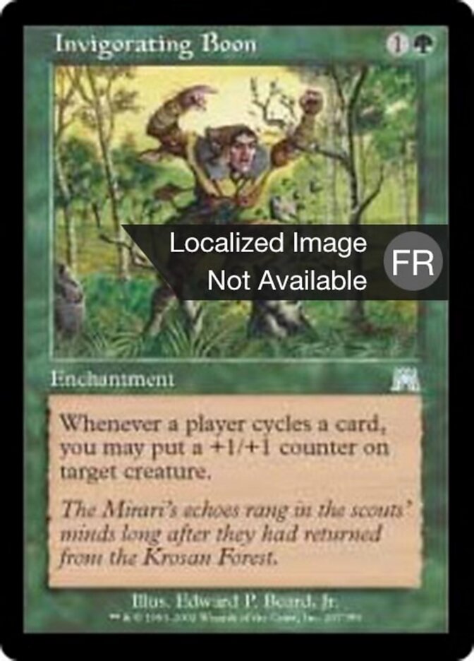 Faveur revitalisante — Onslaught 267/350