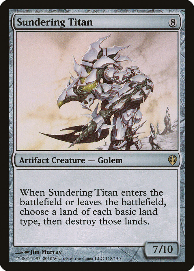 Sundering Titan — Archenemy 118/150