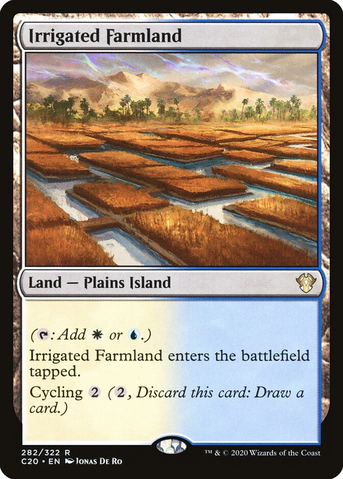 Irrigated Farmland — Commander 2020 282/322