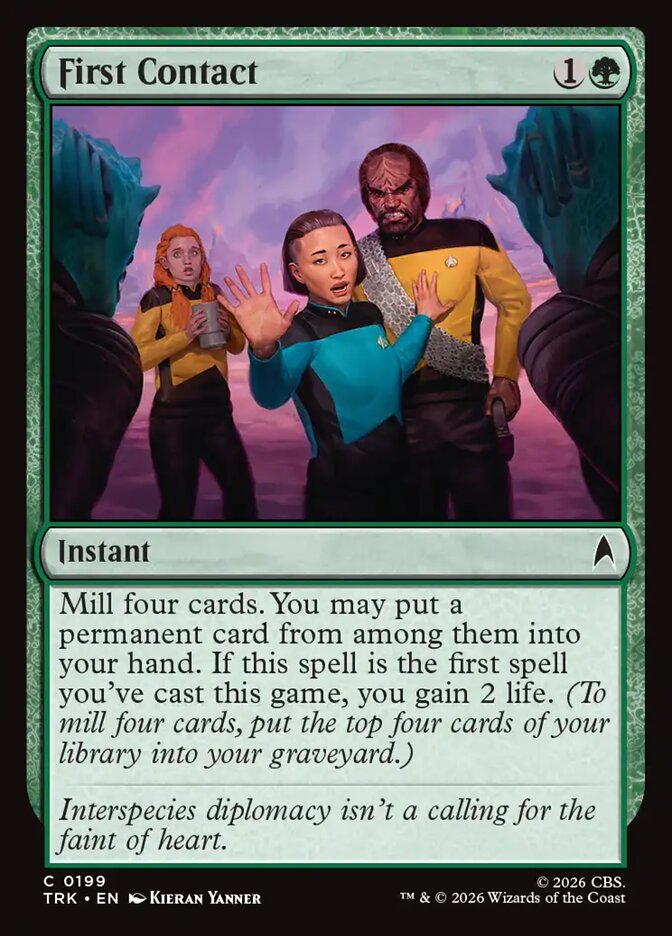 First Contact — Star Trek 199/135