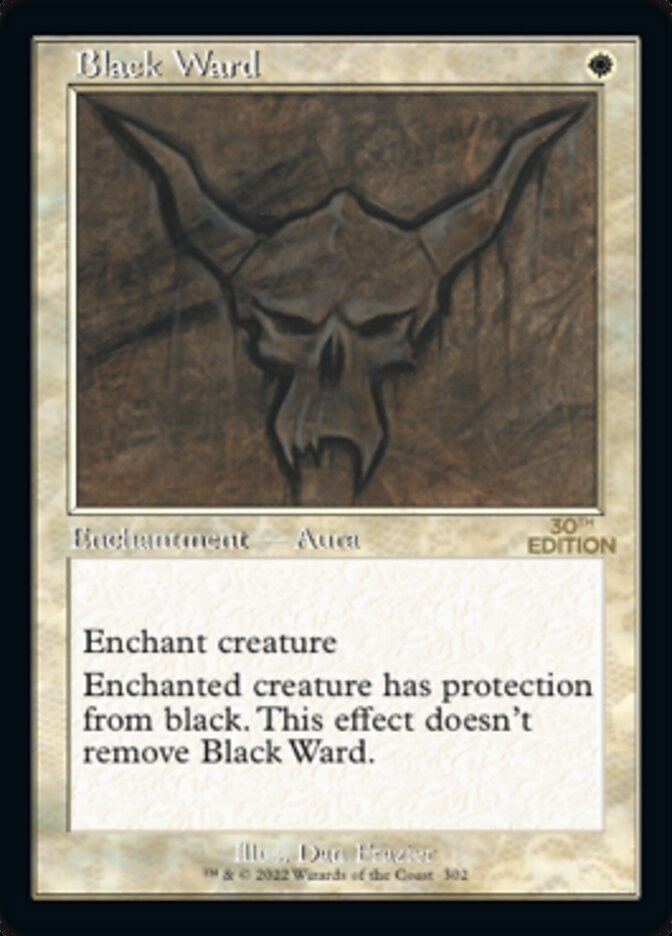 Black Ward — 30th Anniversary Edition 302/594