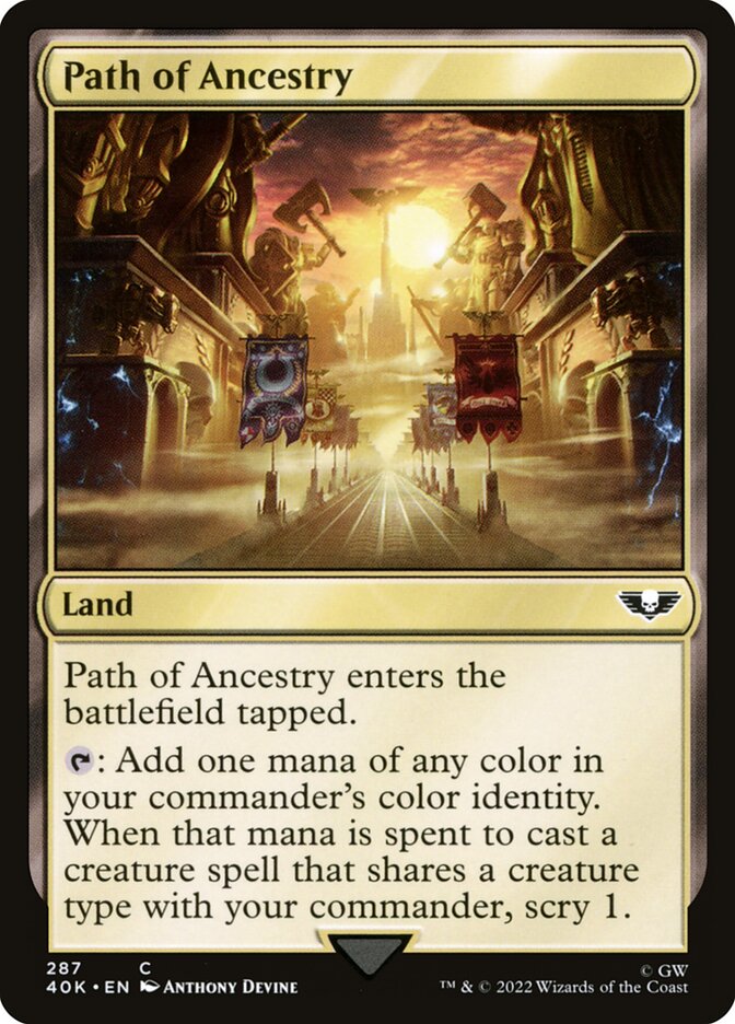 Path of Ancestry — Warhammer 40,000 Commander 287/617