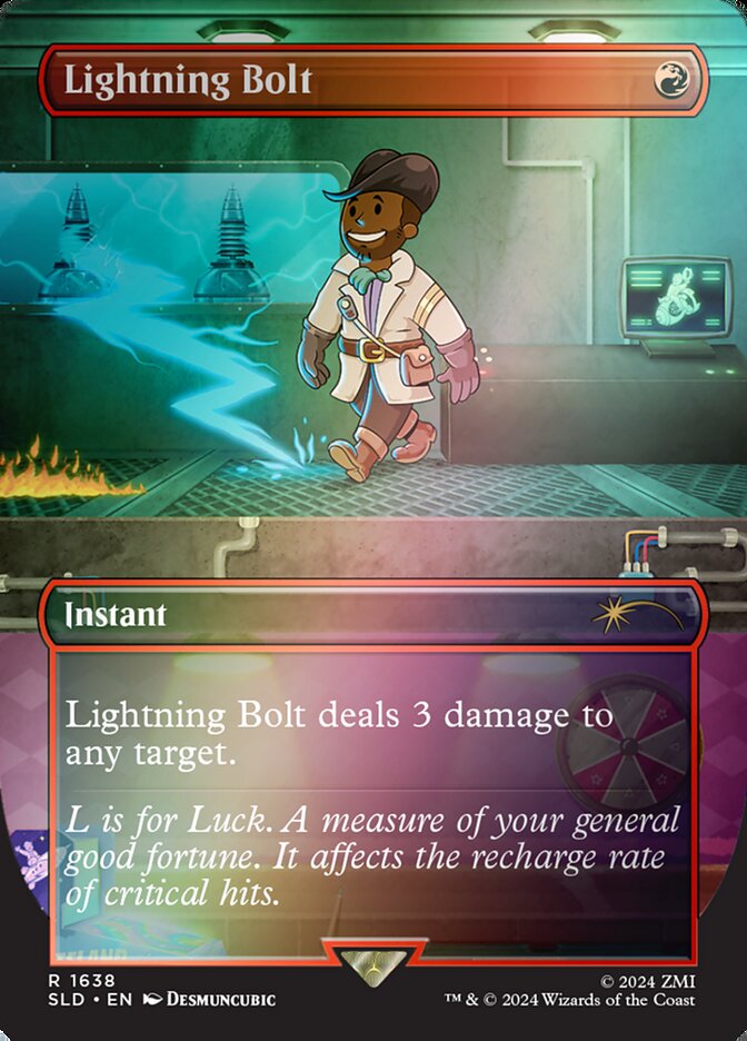 Lightning Bolt — Secret Lair Drop 1638★/2754
