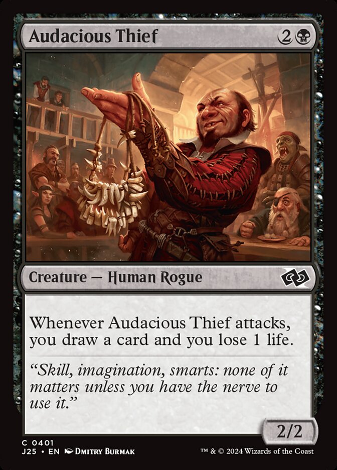 Audacious Thief — Foundations Jumpstart 401/779