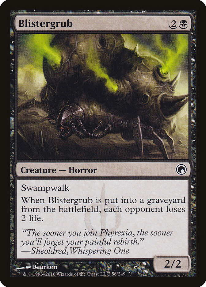 Blistergrub — Scars of Mirrodin 56/249