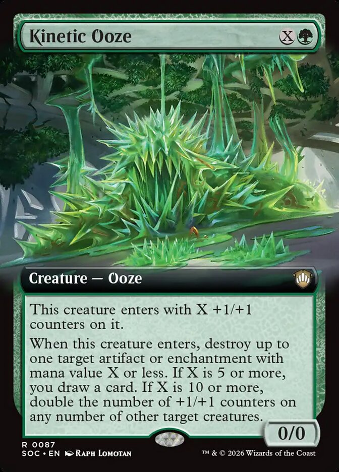 Kinetic Ooze — Secrets of Strixhaven Commander 87/426