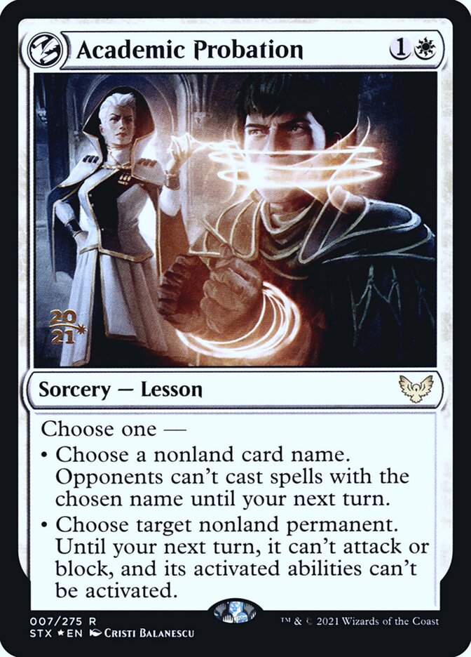 Academic Probation — Strixhaven: School of Mages Promos 7s/164