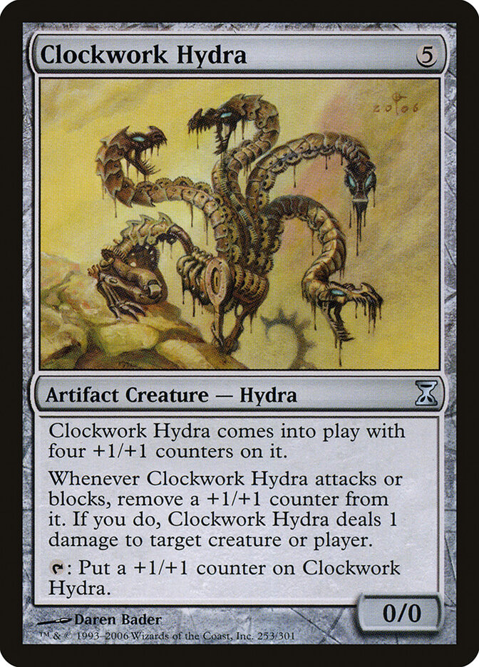 Clockwork Hydra — Time Spiral 253/301
