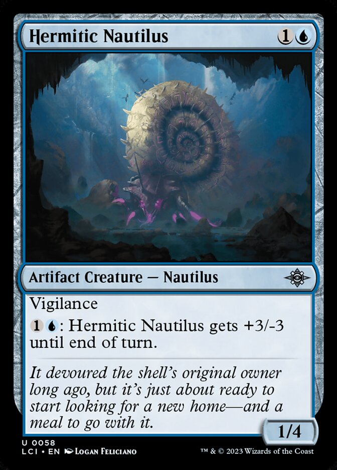 Hermitic Nautilus — The Lost Caverns of Ixalan 58/416