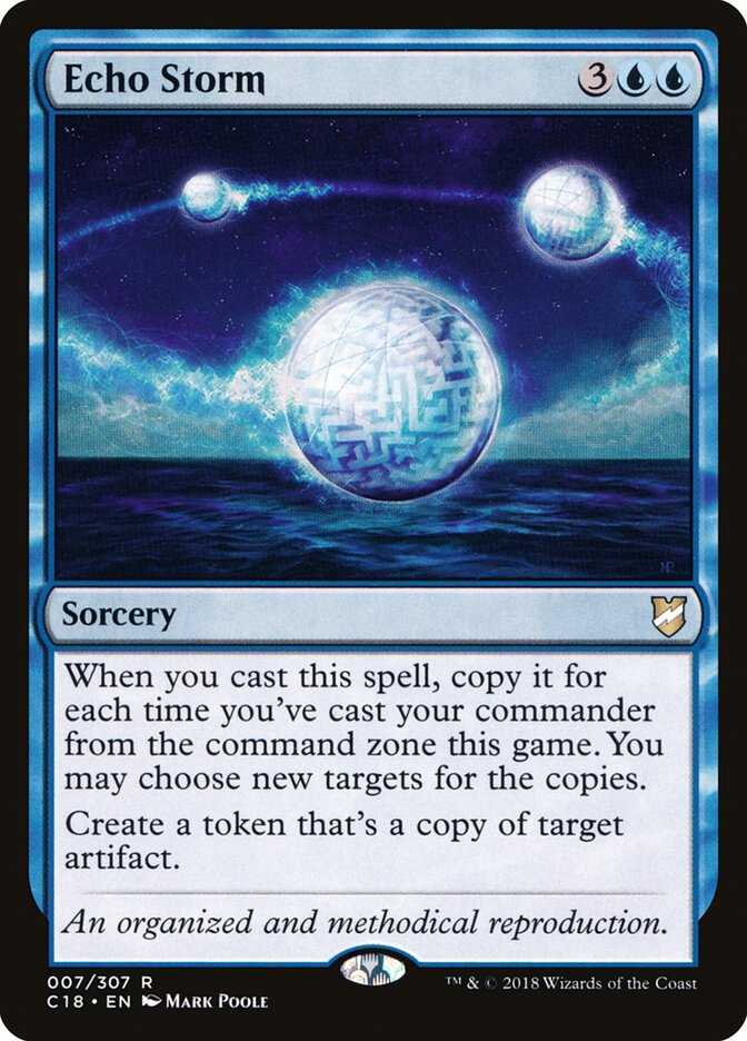 Echo Storm — Commander 2018 7/307
