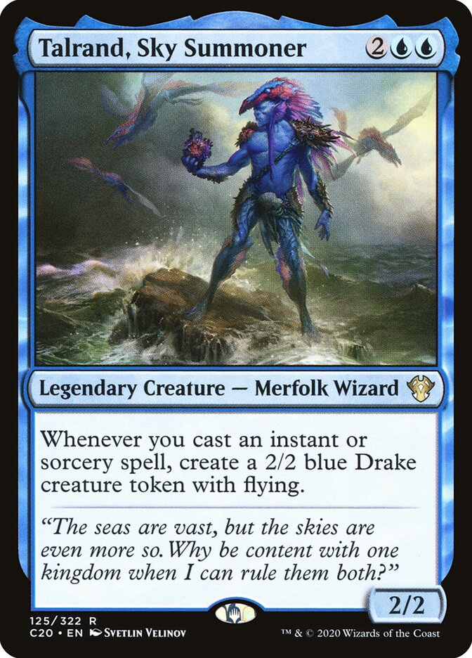 Talrand, Sky Summoner — Commander 2020 125/322