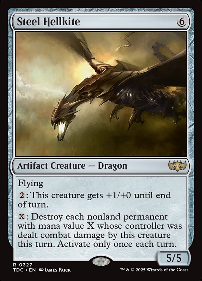 Escouflenfer d'acier — Tarkir: Dragonstorm Commander 327/413