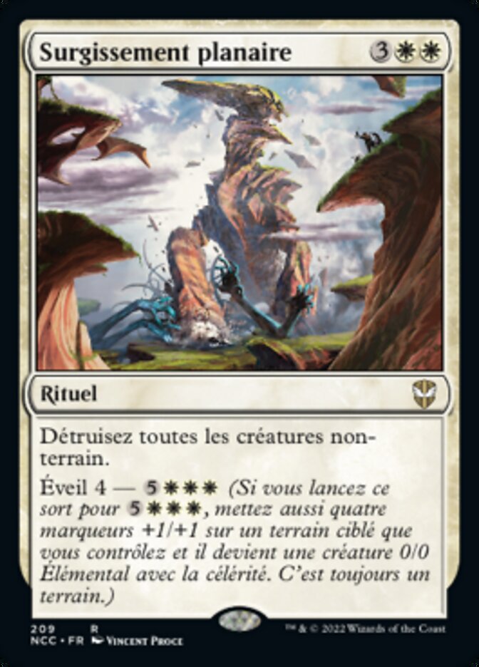 Surgissement planaire — New Capenna Commander 209/447