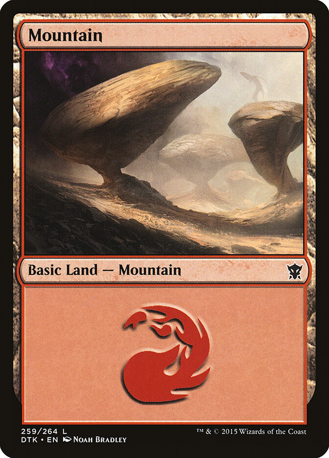 Mountain — Dragons of Tarkir 259/264