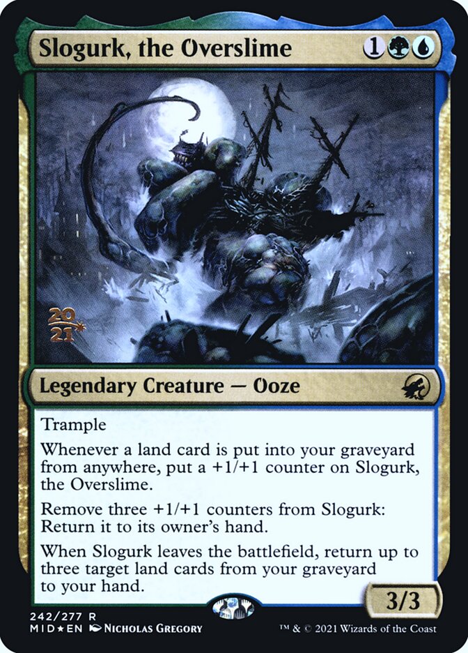 Slogurk, the Overslime — Innistrad: Midnight Hunt Promos 242s/155