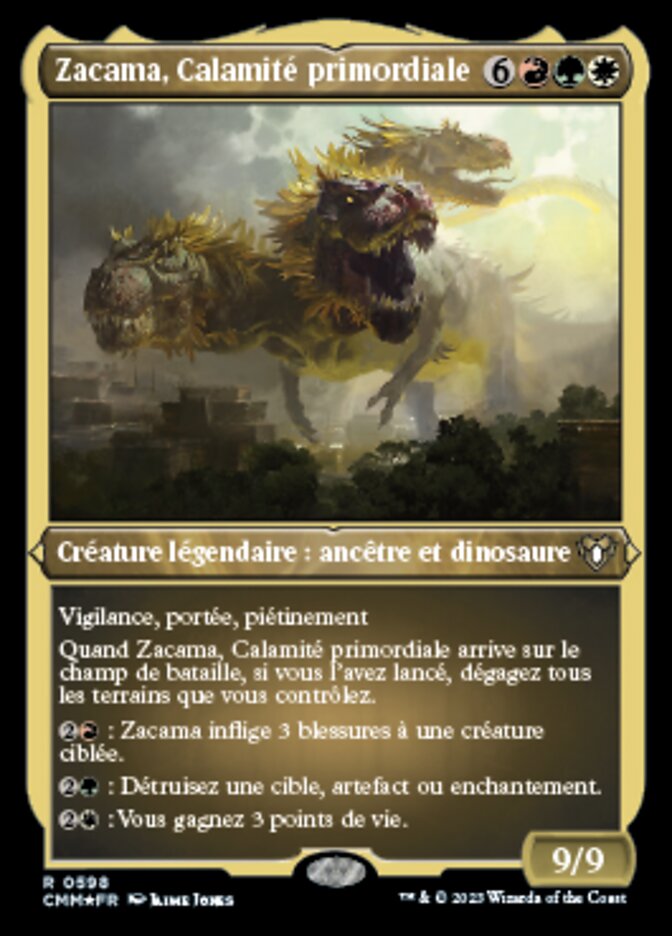 Zacama, Calamité primordiale — Commander Masters 598/1067