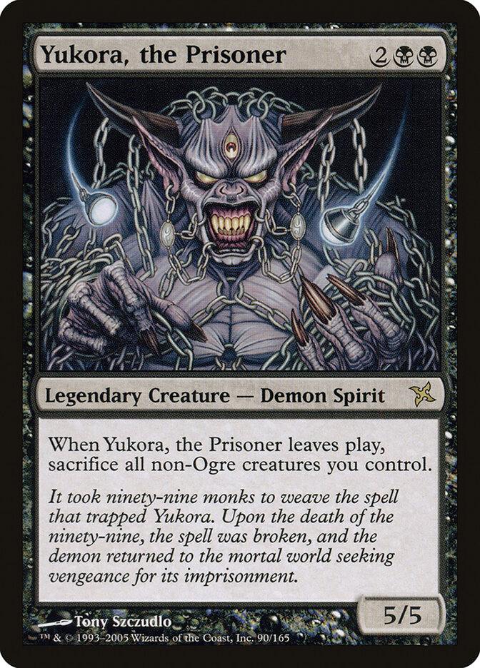 Yukora, the Prisoner — Betrayers of Kamigawa 90/165