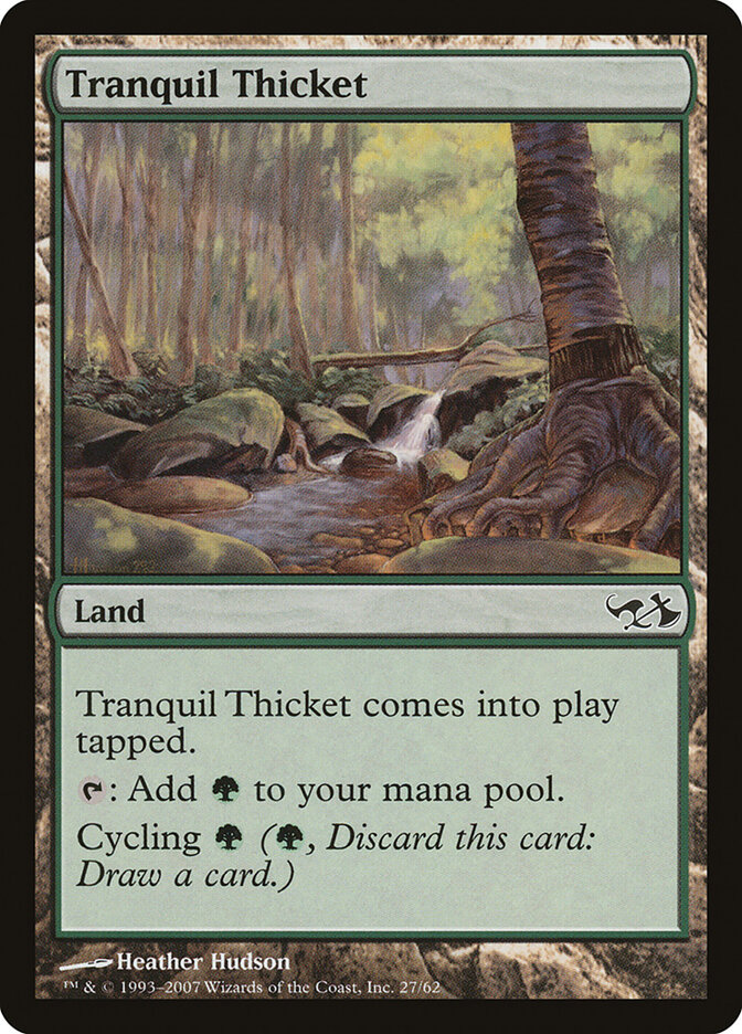 Tranquil Thicket — Duel Decks: Elves vs. Goblins 27/62