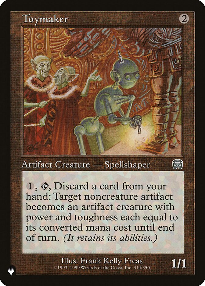 Toymaker — The List MMQ-314/5581