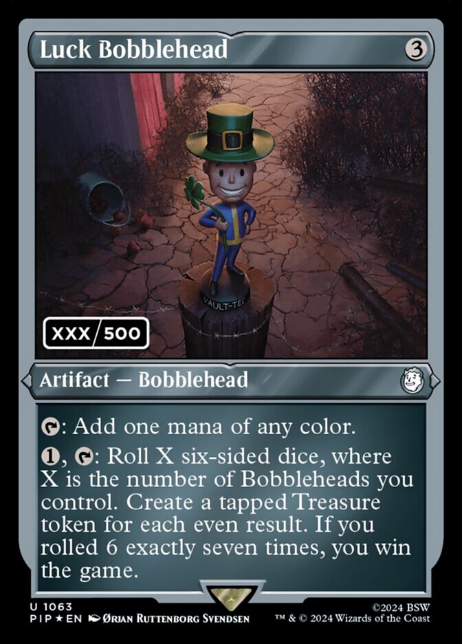 Luck Bobblehead — Fallout 1063/1068