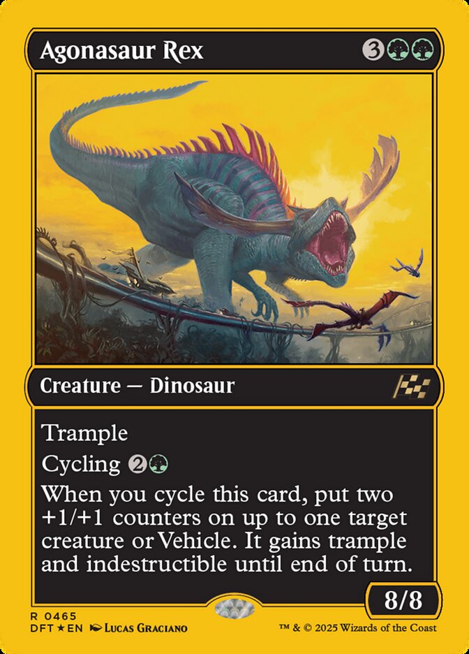 Agonasaur Rex — Aetherdrift 465/553