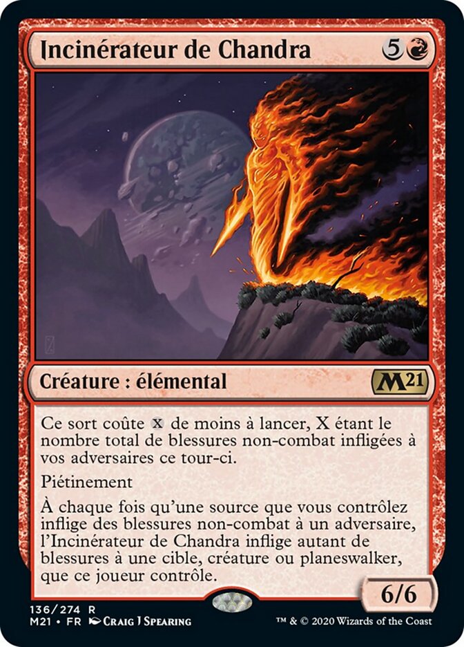 Incinérateur de Chandra — Core Set 2021 136/397