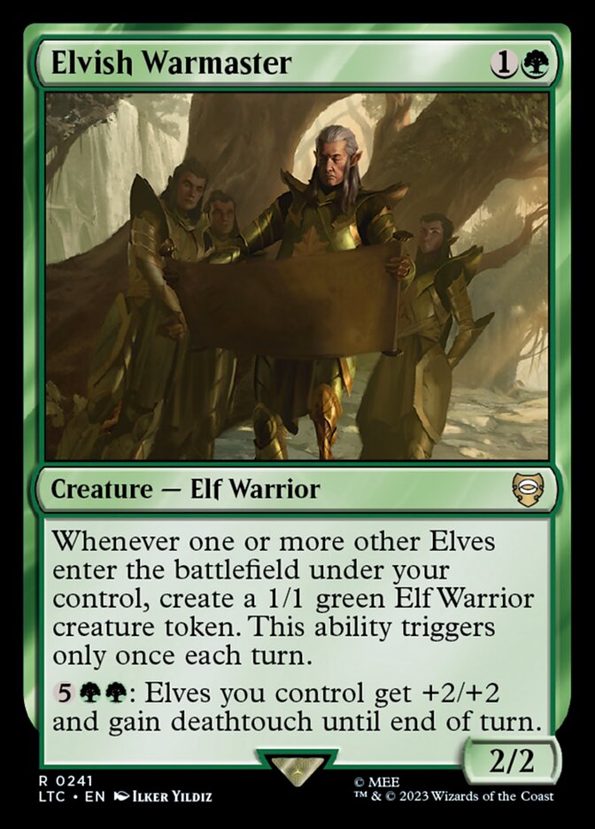 Elvish Warmaster — Tales of Middle-earth Commander 241/591