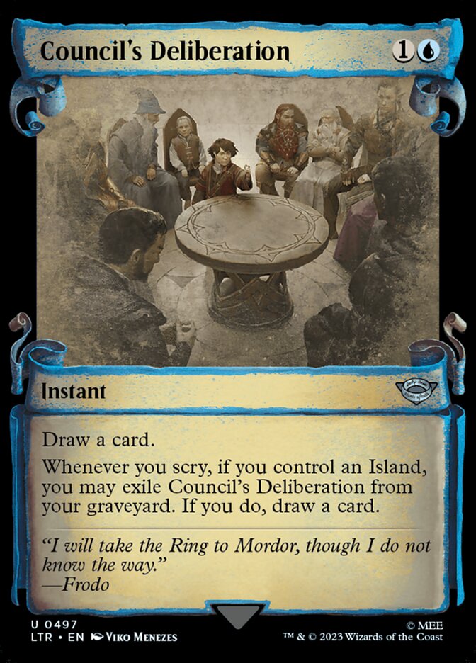 Council's Deliberation — The Lord of the Rings: Tales of Middle-earth 497/856