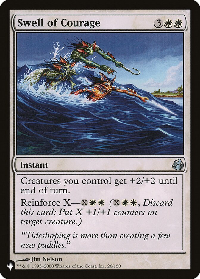 Swell of Courage — The List MOR-26/5581