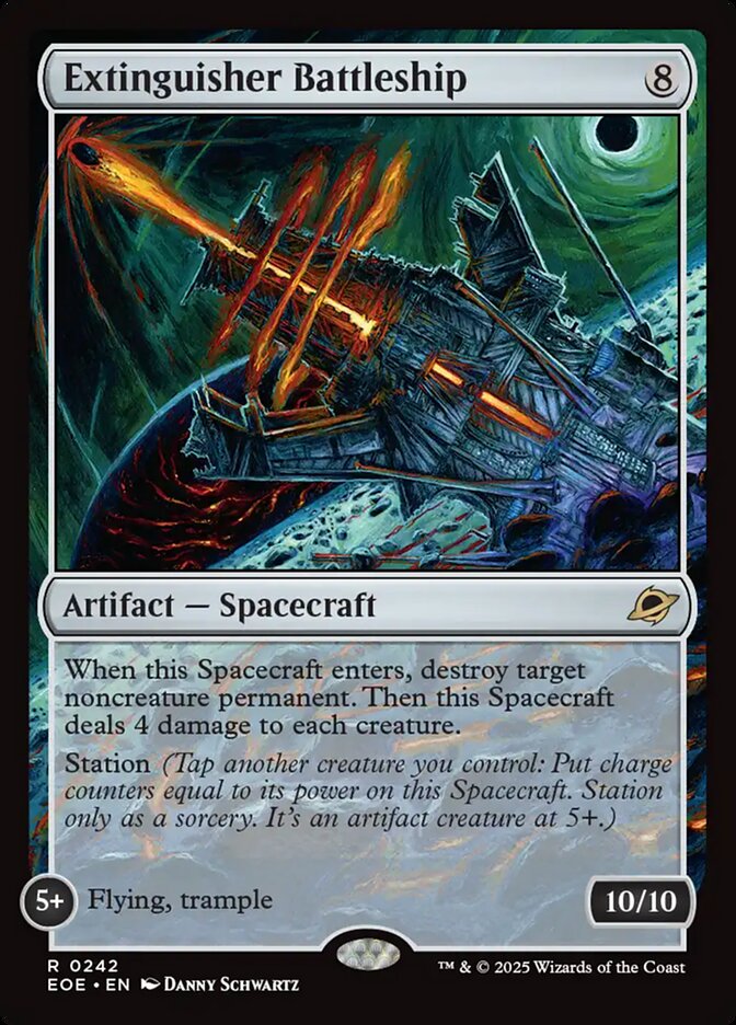 Extinguisher Battleship — Edge of Eternities 242/399