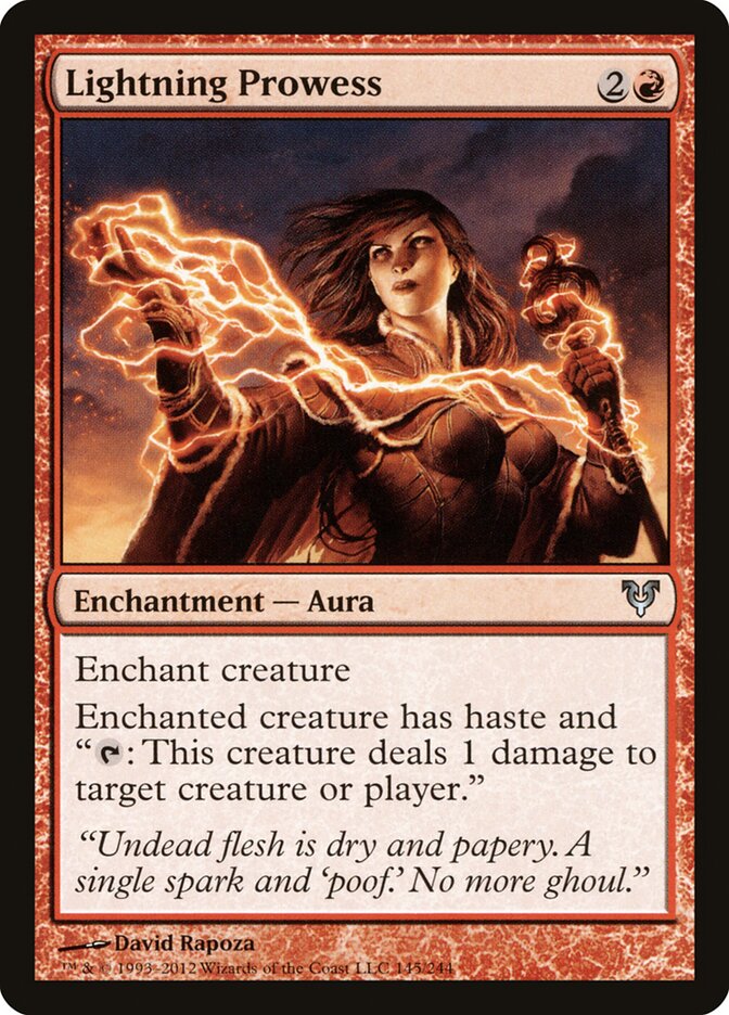Lightning Prowess — Avacyn Restored 145/244
