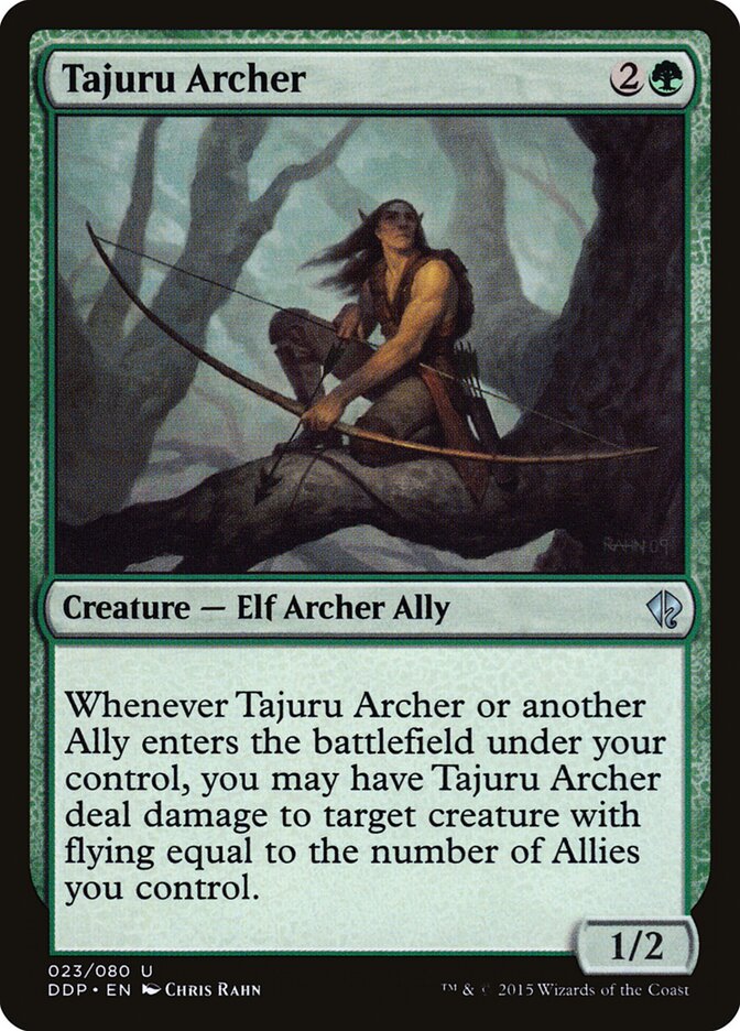 Tajuru Archer — Duel Decks: Zendikar vs. Eldrazi 23/80