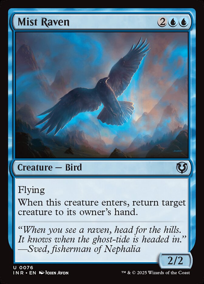 Mist Raven — Innistrad Remastered 76/495