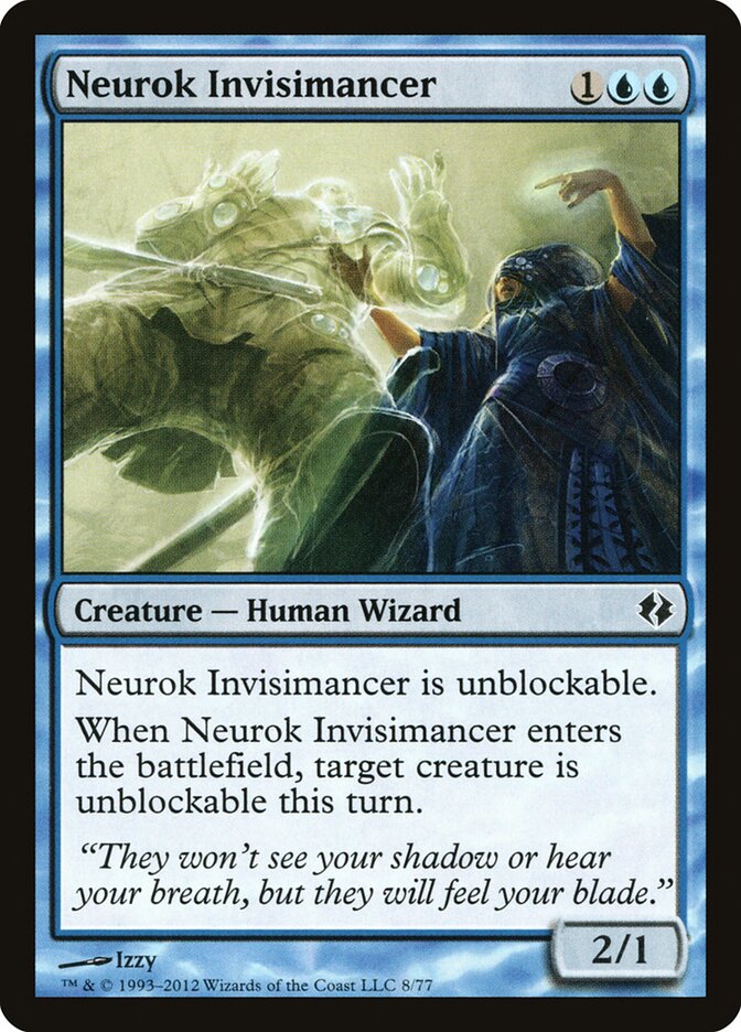 Neurok Invisimancer — Duel Decks: Venser vs. Koth 8/77
