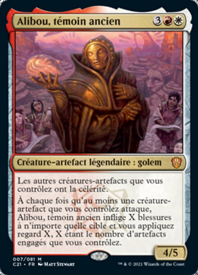 Alibou, témoin ancien — Commander 2021 7/409