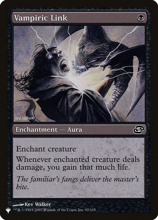 Vampiric Link — The List PLC-92/5581