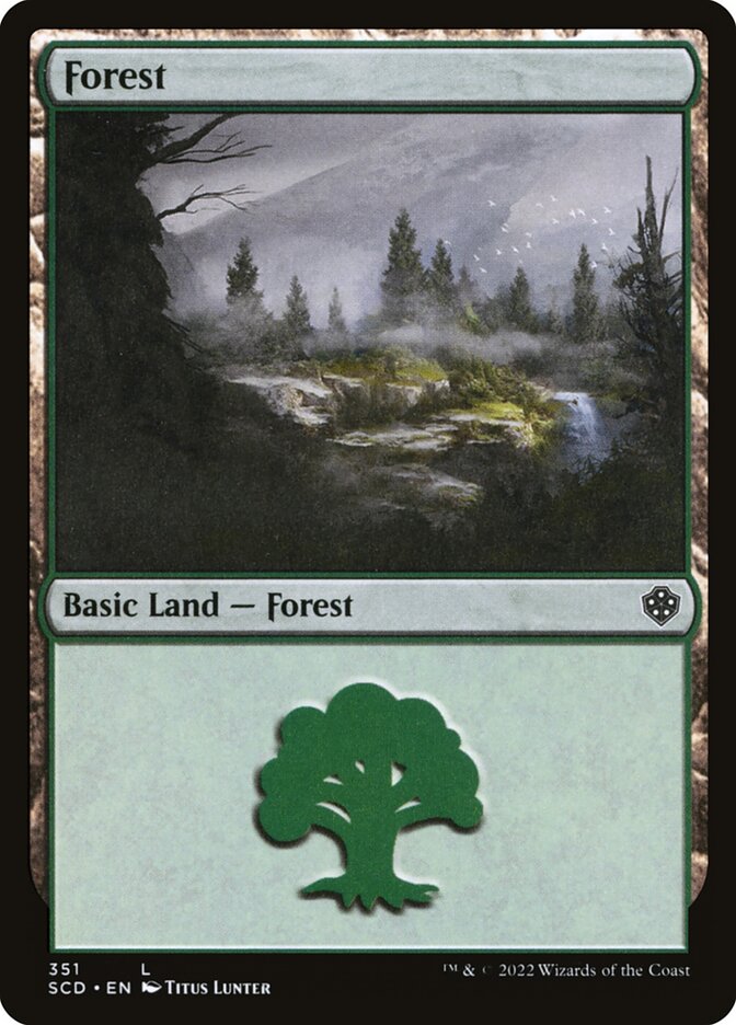Forest — Starter Commander Decks 351/352