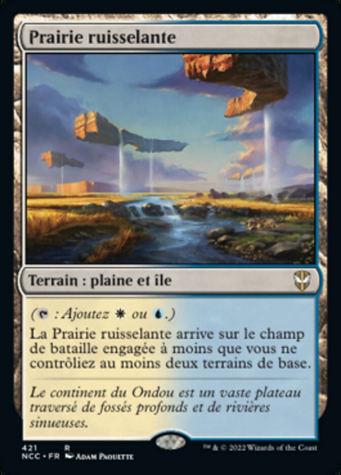 Prairie ruisselante — New Capenna Commander 421/447