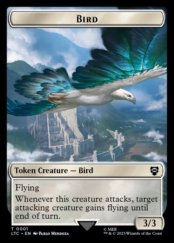Bird — Tales of Middle-earth Commander Tokens 1/15