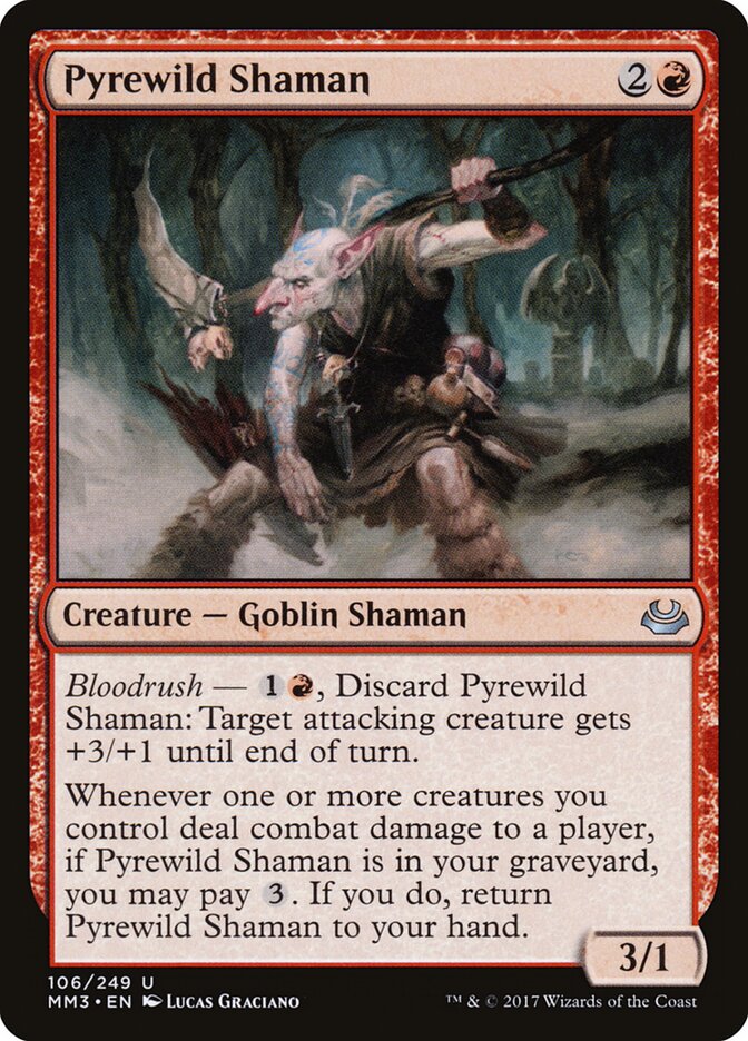 Pyrewild Shaman — Modern Masters 2017 106/249