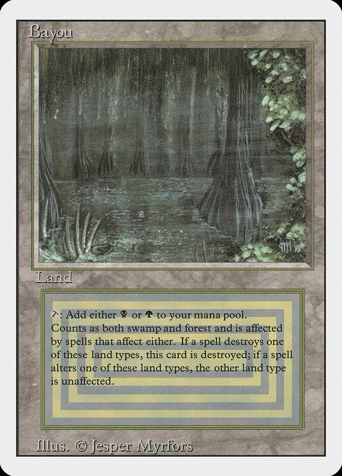 Bayou — Revised Edition 283/306