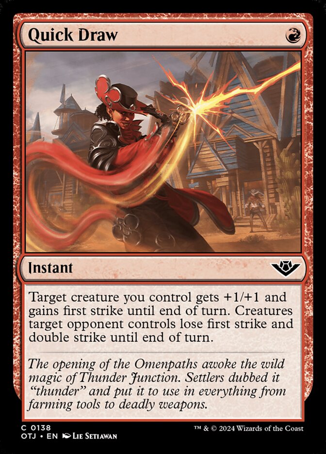 Quick Draw — Outlaws of Thunder Junction 138/374