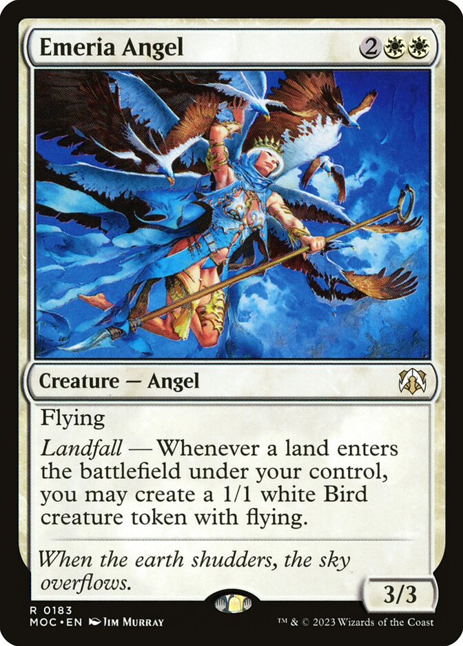 Emeria Angel — March of the Machine Commander 183/450