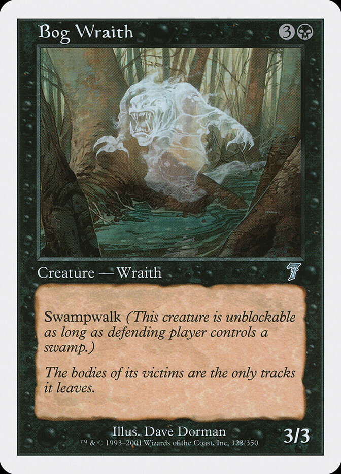 Bog Wraith — Seventh Edition 123/708